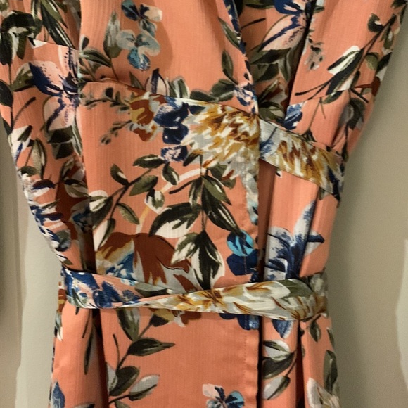 FRNCH Paris floral wrap dress - medium euc - Picture 3 of 8